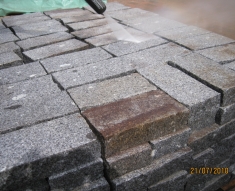 Silver Granite Setts, Buckinghamshire