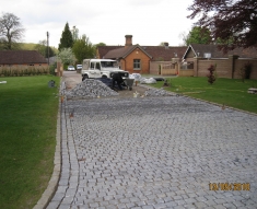 Silver Granite Setts, Buckinghamshire