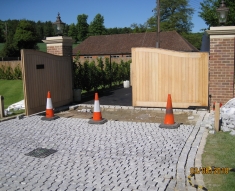 Silver Granite Setts, Buckinghamshire