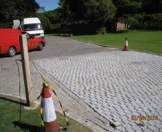 Silver Granite Setts, Buckinghamshire