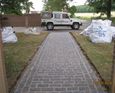 Silver Granite Setts, Buckinghamshire