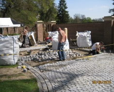 Silver Granite Setts, Buckinghamshire