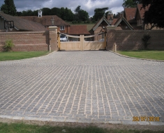 Silver Granite Setts, Buckinghamshire