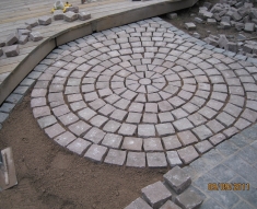 Pink Granite Setts