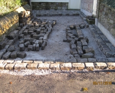SMALL RECLAIMED COBBLE DRIVE LANCASHIRE (3)