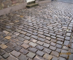SMALL RECLAIMED COBBLE DRIVE LANCASHIRE (30)
