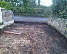 SMALL RECLAIMED COBBLE DRIVEWAY LANCASHIRE (6)