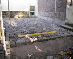 SMALL RECLAIMED COBBLE DRIVEWAY LANCASHIRE (7)